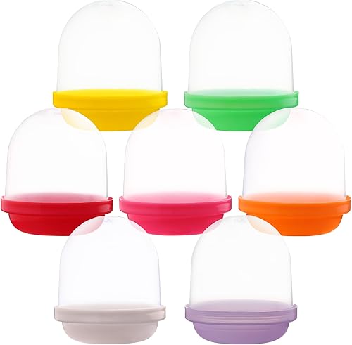 Máquina expendedora de cápsulas, cápsulas translúcidas de bellota vacías 500 piezas de 1.1 pulgadas, cápsulas de máquina de chicles a granel, disponible en Yaxa Mexico