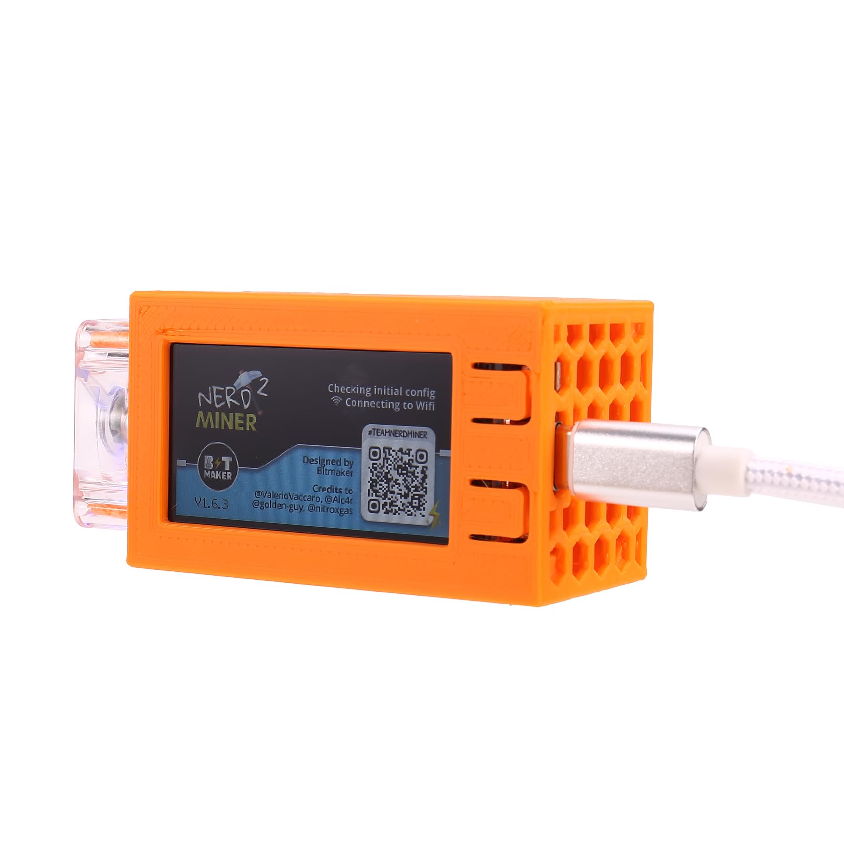 Amazon.co.jp: Azwamkue V2 Pro Miner 78/S ミニ ビットコイン 宝くじ マイナー 発光ファン付き BTC  Solo 宝くじ マイニング Miner オレンジ : おもちゃ