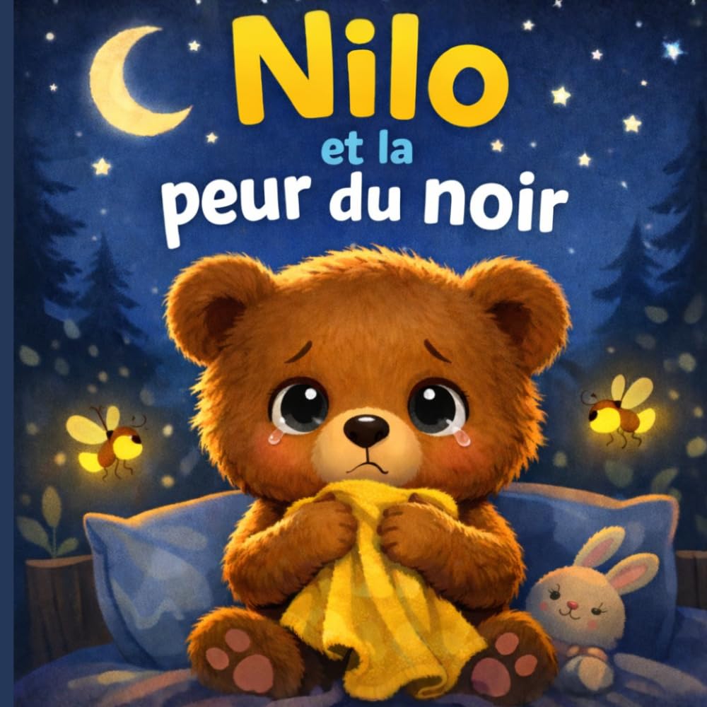 Nilo et la peur du noir: une douce histoire du soir pour aider les enfants à apprivoiser leurs émotions et retrouver le calme grâce à la respiration