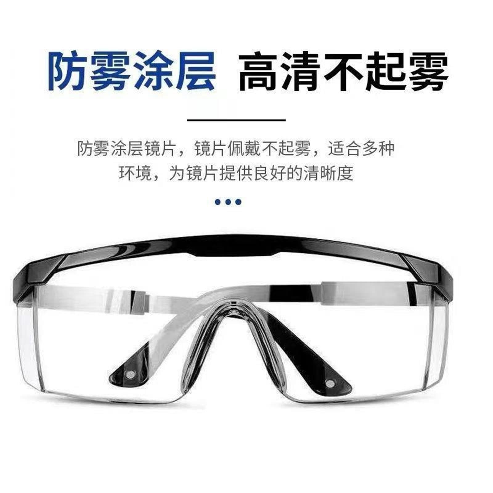 Gafas De Protección Laboral Antivaho, 10 Uds. Para Ojos