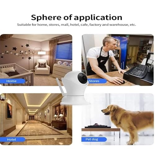 IPC360 Câmera De Segurança Inteligente Hd Jortan 8165hp Ipc360 Wifi, smart camera surveillance, Wi-F