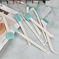 Vista 7 de Cepillos de limpieza pequeños para limpieza del hogar Detalle profundo Kit de herramientas de limpieza de hendiduras Cepillo limpiador pequeño