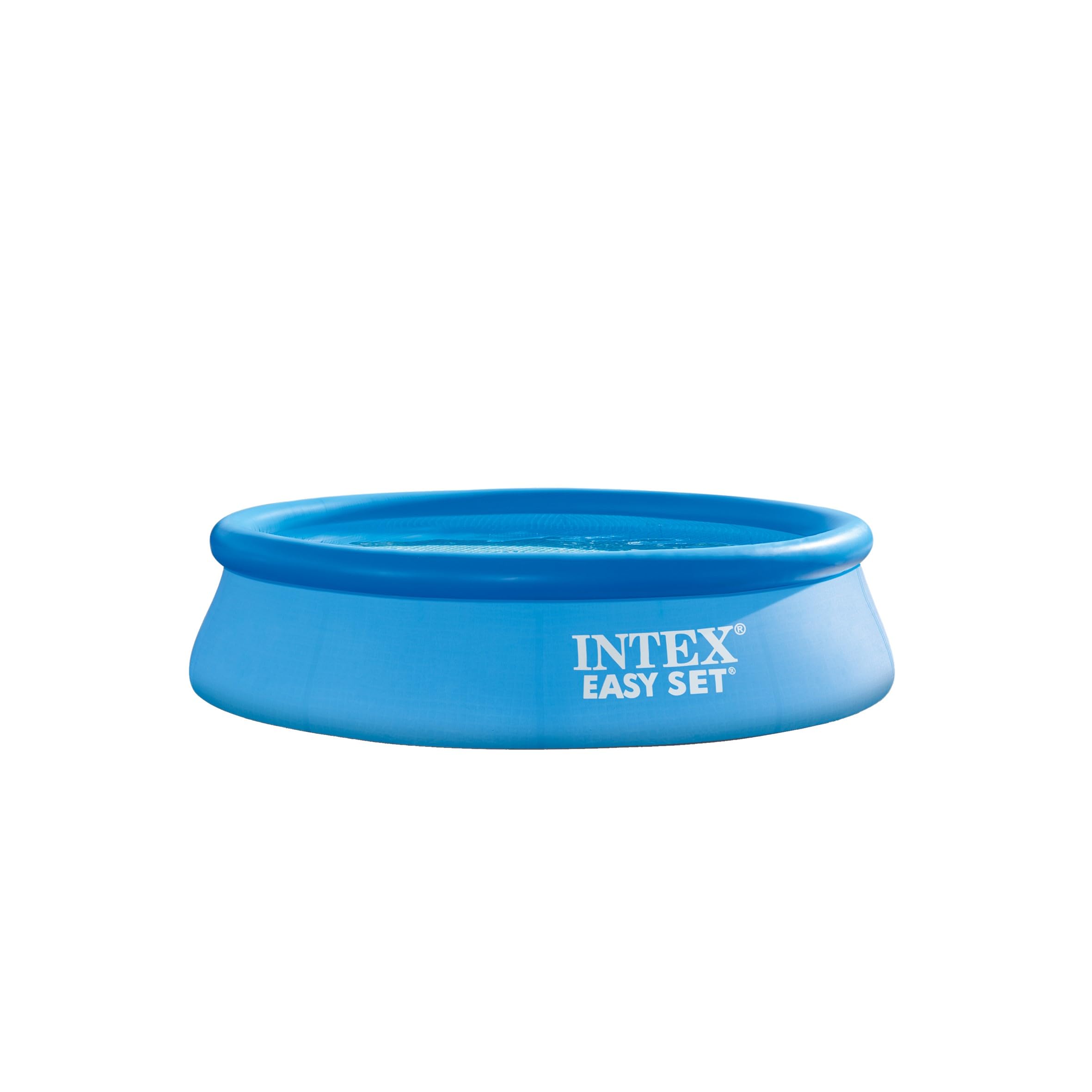 INTEX "Easy Set" Pool rund Aufstellpool inkl. 12V Filterpumpe (28602GS) Rundpool (366 x 76 cm), Volumen 3853 l, blau (28122GN)