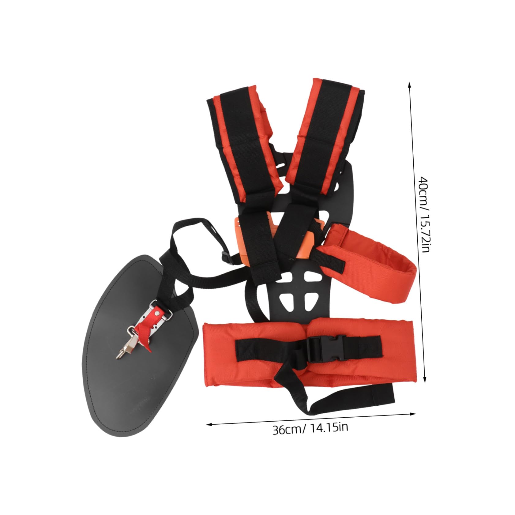 ibasenice de Hombro W Ajustable para Desbrozadora Cinturón Acolchado para Cortacésped y Segadora de Hierba Accesorios Resistentes para Jardinería para Podadora y Desbrozadora