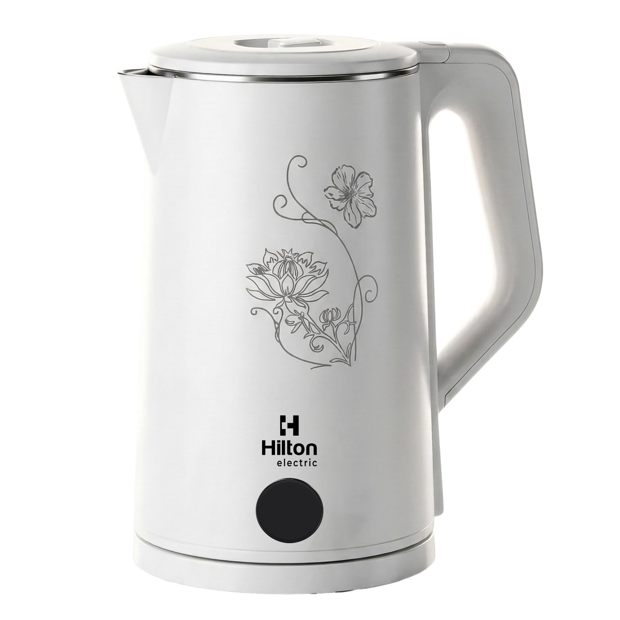 Hilton Premium White 2 Litre Electric Kettle | 1500-Watt with Stainless Steel Body, Cool Touch Handle, Auto Switch-off Mechanism for Boiling Water, Tea, Coffee & instant noodles-image-30
