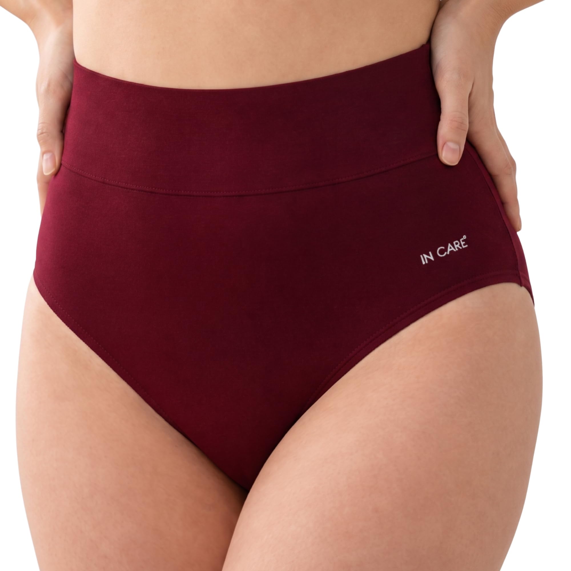 Womens Inner Elastic Broad Belt Belly Control Shapers Hipster Panty | High Waist Tummy Control Underwear | Soft Stretch Slimming Shapewear | Everyday Comfortable Innerwear-image-32