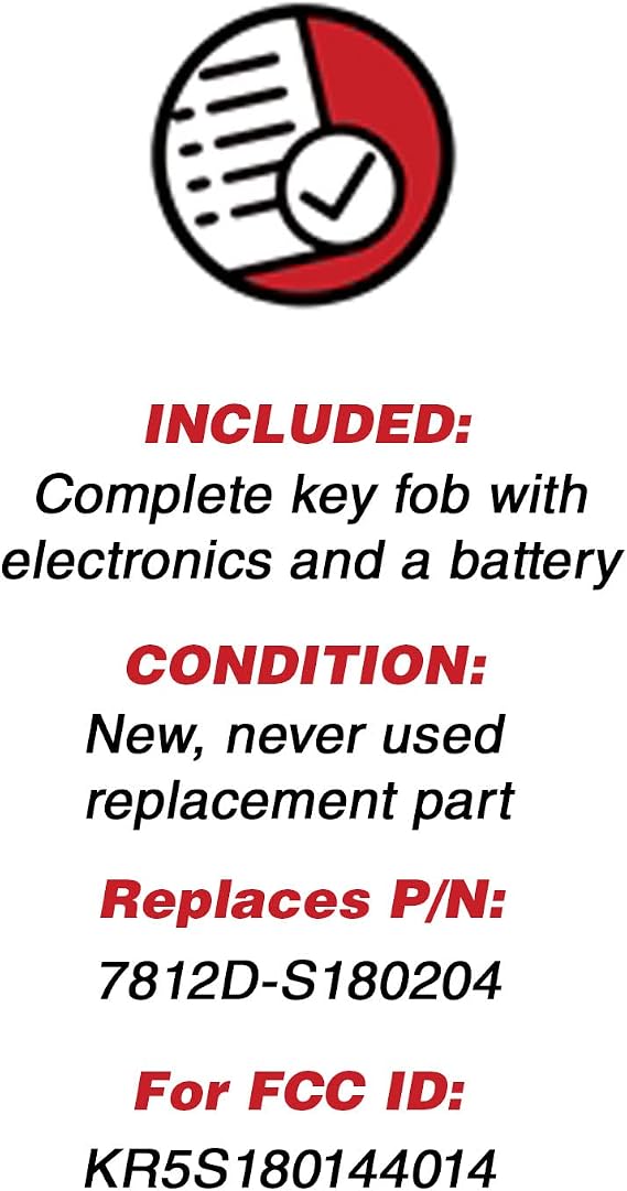 KeylessOption Keyless Entry Remote Car Smart Key Fob for Nissan Altima Maxima KR5S180144014 (Pack of 2)