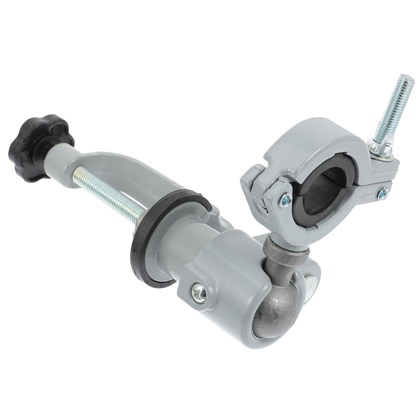 SEWACC 1Pc Mini Multi Directional Bench Vise Rotating Work Vise for Projects Durable Silver Finish Home Bench Vise