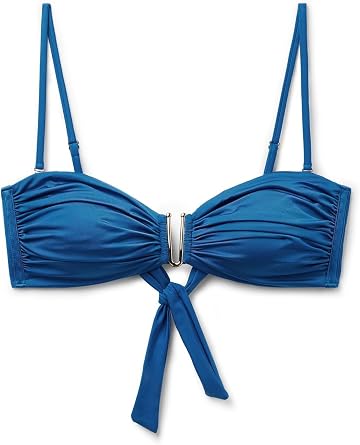 CALZEDONIA Shiny Satin Bandeau Bikini Top