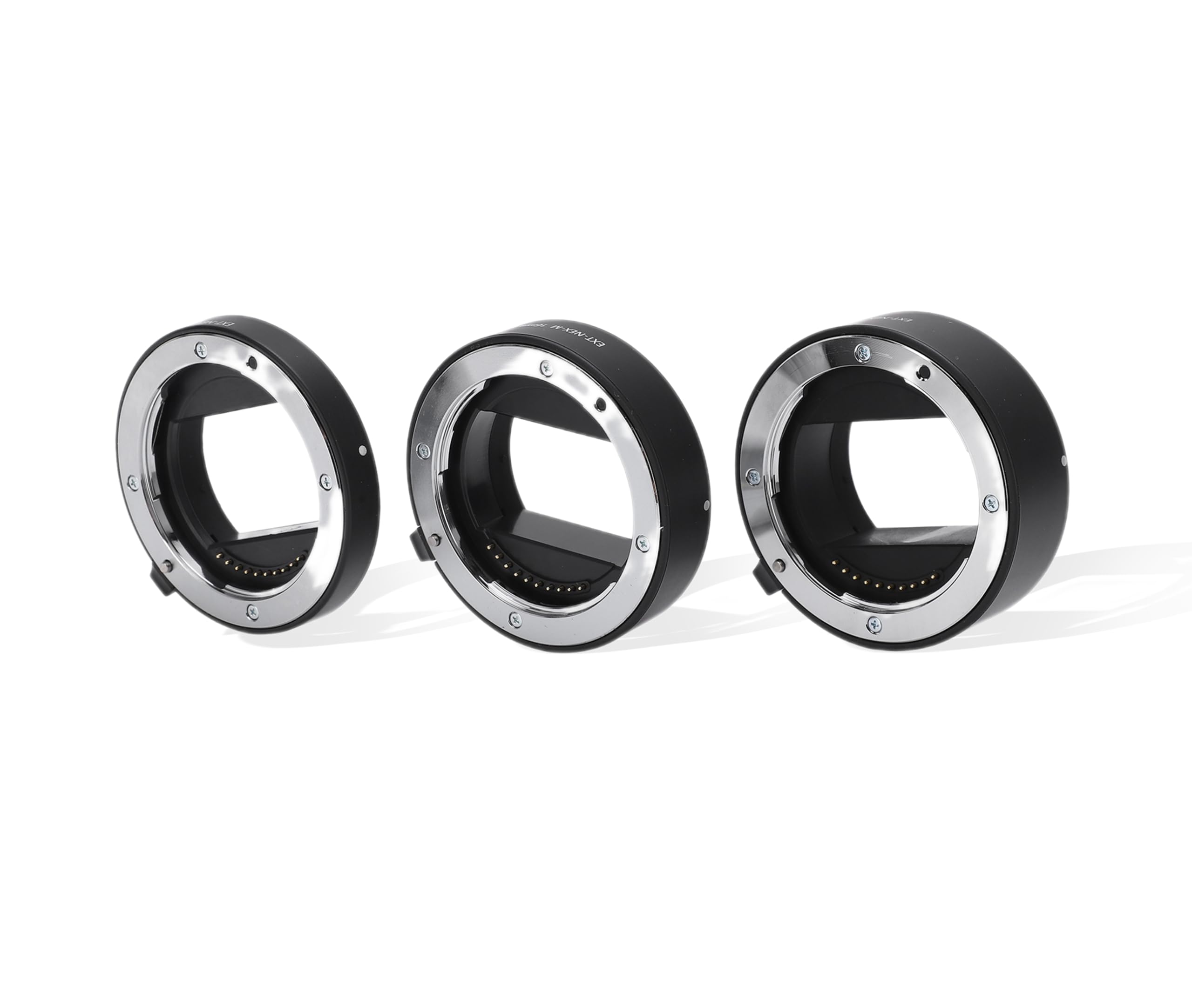 Tubes D'extension Macro 10mm + 16mm Pour Sony E-Mount (A7III, A6000, NEX...) - Permet La Mise Au Point Rapprochée - 12