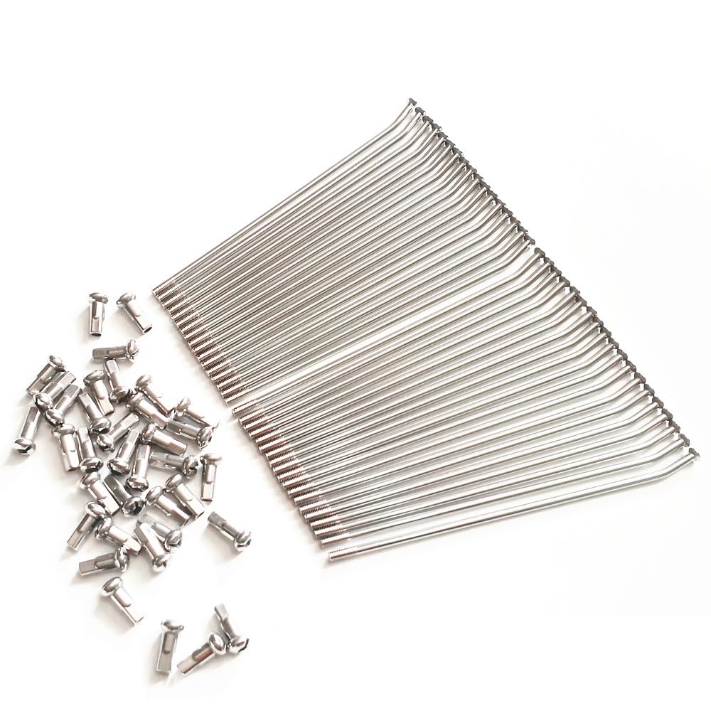 Rayons de vélo 4mm en acier inoxydable ultra résistant pour roue de moto 180mm