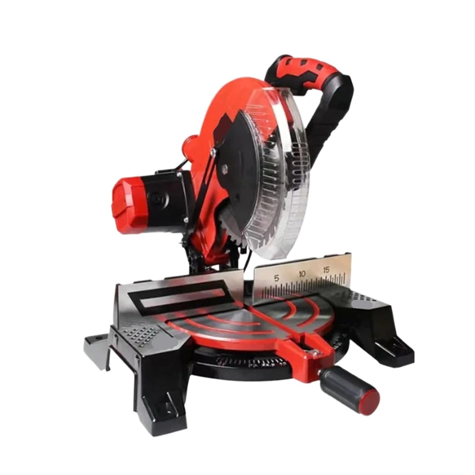 Sierra de mesa portátil Sierra Circular Multifuncional De 45 Grados For Cortar Aluminio, Madera Y Múltiples Ángulos, para muebles de bricolaje, carpintería(Package 1)