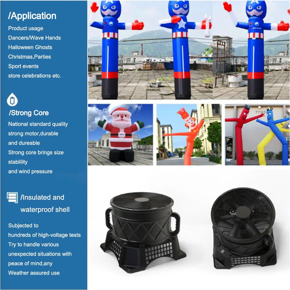 Look Our Way Air Dancers DENEST 750W 1HP Inflatable Blower Air Blower ...