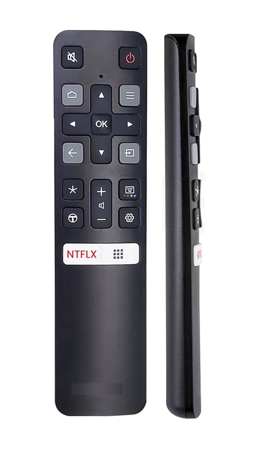 7 Days Replacement AYAME Compatible with TCL Tv Remote Original RC802V Model Suitable for Any Iffalcon TCL Smart Android 4k FHD UHD QLED Television No Voice Command 7 Days Replacement AYAME Compatible with TCL Tv Remote Original RC802V Model Suitable for Any Iffalcon TCL Smart Android 4k FHD UHD QLED Television No Voice Command