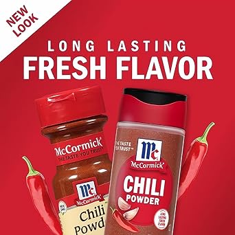 McCormick Chili Powder 2.5 oz (Pack of 4)