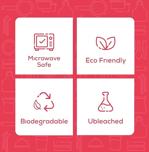 Miniatura 4 de GUSTO Paquete de 300 platos de papel blanco sin revestimiento de 6 pulgadas, desechables, platos de papel decorativos para manualidades (paquete