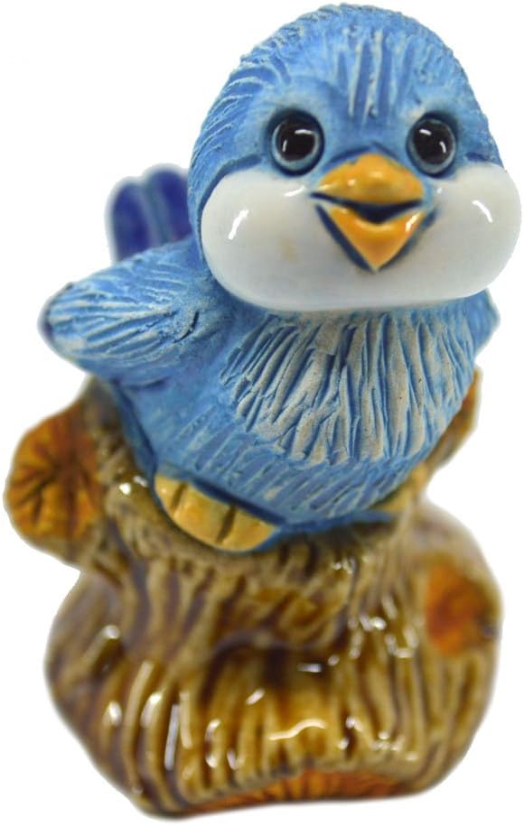 Rinconada 2017 Collection, Small Blue Bird Tweeting, 2.2¨H, AR802A