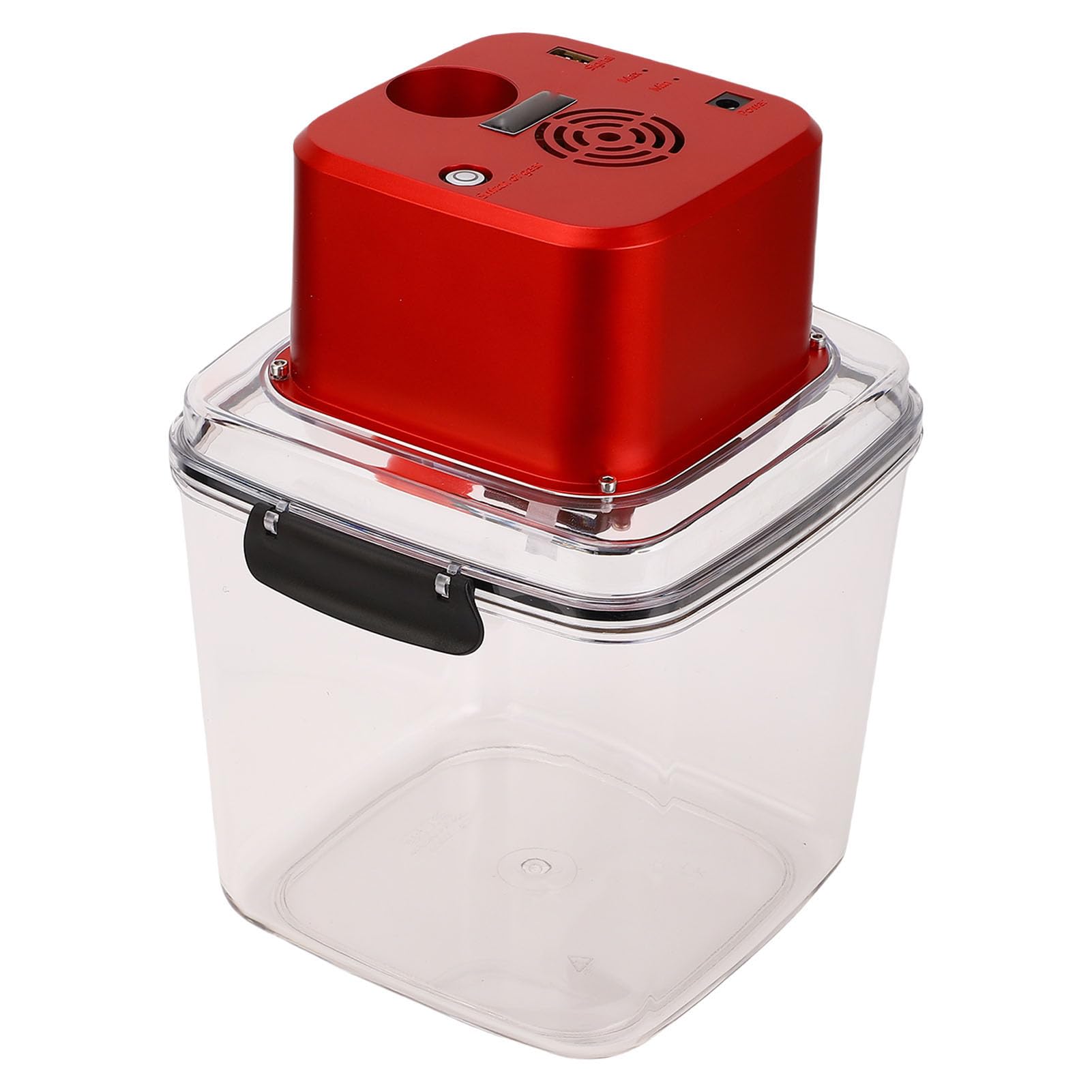 LICAEVEY Colector de Polvo, de Filtración de Aire con Potente Succión de 6000 Pa, Colector de Polvo CNC para Máquina de Grabado de Escritorio, Gran Capacidad de 2,8 L, para la Serie TTC450 (Enchufe