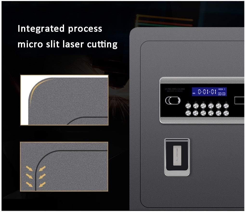 Security Safes Safe Wall-Mounted Anti-Theft Safe Box Home LCD Digital Strongbox Anti-Theft Safe Deposit Box for Cash and Jewelry (Color : Style1)