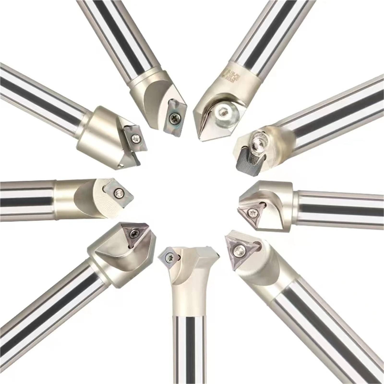 1 pièce 45 degrés/60 degrés/90 degrés/120 degrés SSP SSK SSY SSH TP45 TCMT fraise à chanfrein, outil de chanfreinage CNC(E SSH C12-15-110)