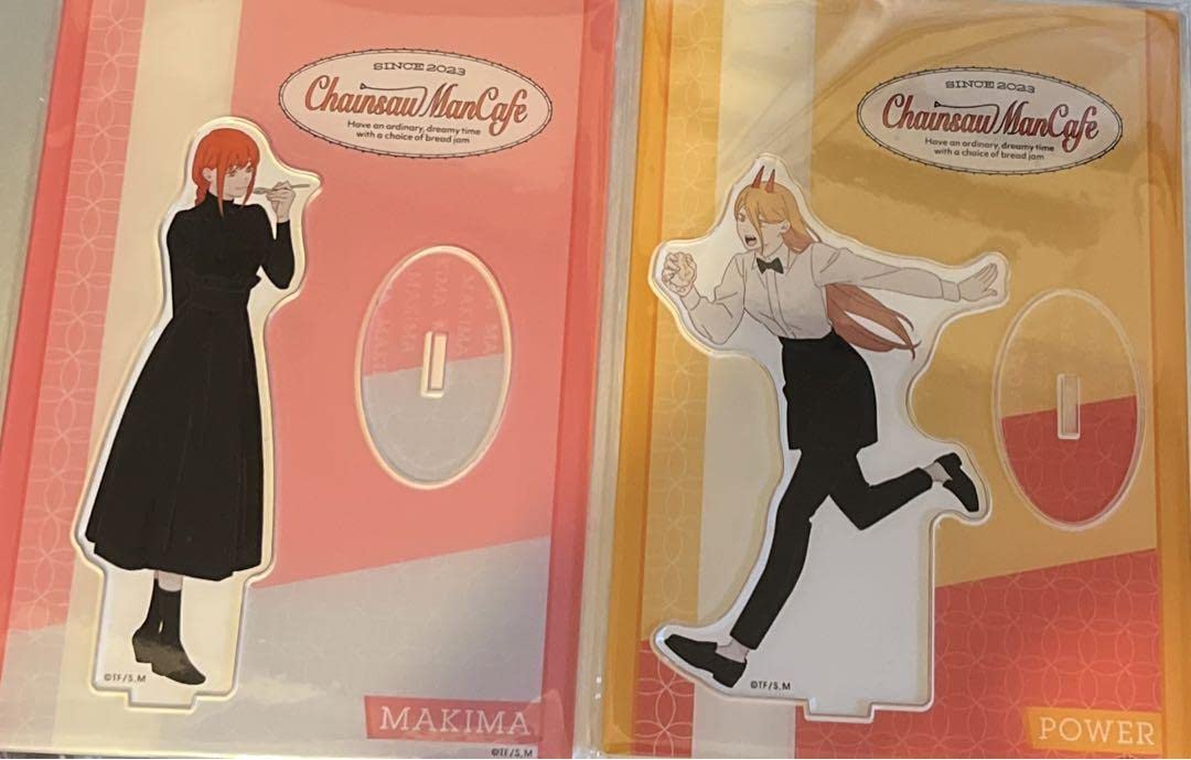Amazon.co.jp: チェンソーマンカフェ マキマ パワーアクリルスタンド  