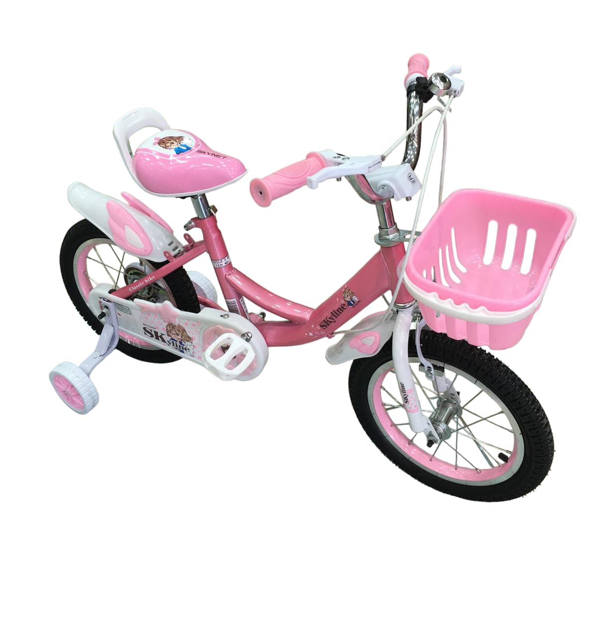 Talia Bike Next Bike for Girls with Light Basket, 12-Inch Size