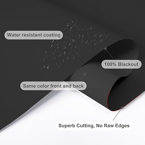 Miniatura 3 de Boolegon Persianas enrollables opacas sin cordones para ventanas, con cenefa de casete, enrollables, aislamiento térmico, ahorro de energía, para