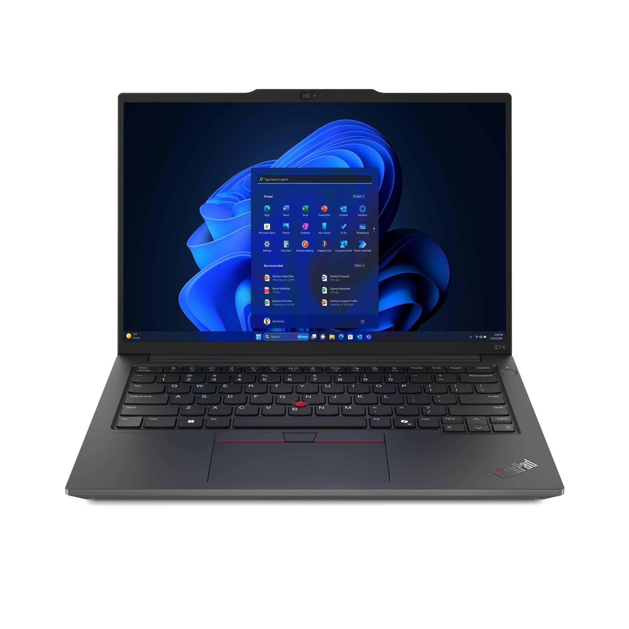 Notebook Lenovo ThinkPad E14 Intel Core Ultra 7 155U 32GB 1TB SSD