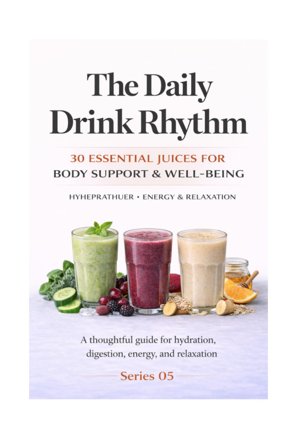 The Daily Drink Rhythm: Series 05: 30 Gentle Drinks for Morning, Afternoon & Evening Balance (The Daily Drink Rhythm (5 Book Series))