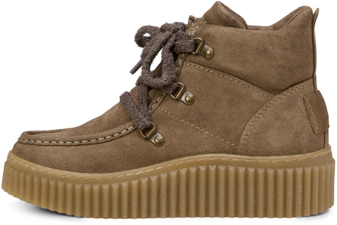 Marc OߴPolo Damen Boots zum Schnüren mit Plateausohle