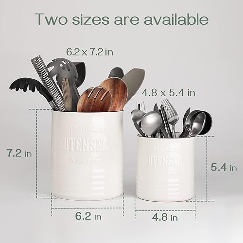 Miniatura 2 de DOWAN Bundle-7.2 Soporte para utensilios de cocina extra grande, 5.4  Soporte para utensilios de cocina para encimera