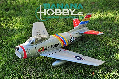 3 CH BlitzRCWorks Mini F-86 Sabre V2 w/ Gyro RC EDF Jet PNP