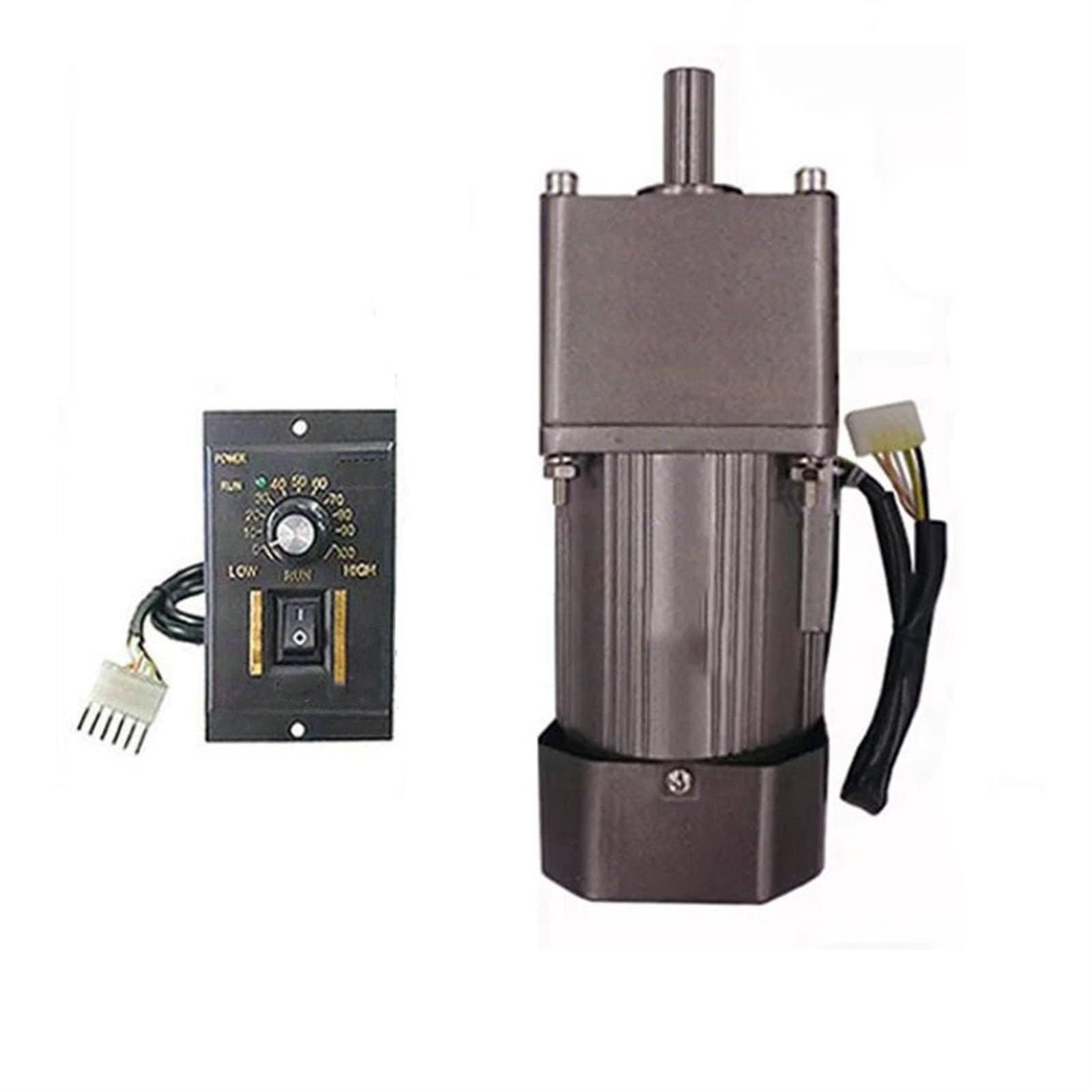 Motorreductor de velocidad ajustable de 140 W, 220 V CA, monofásico, 5IK140RGU-CF, eje de 15 mm Reducción de par(200K 7rpm)