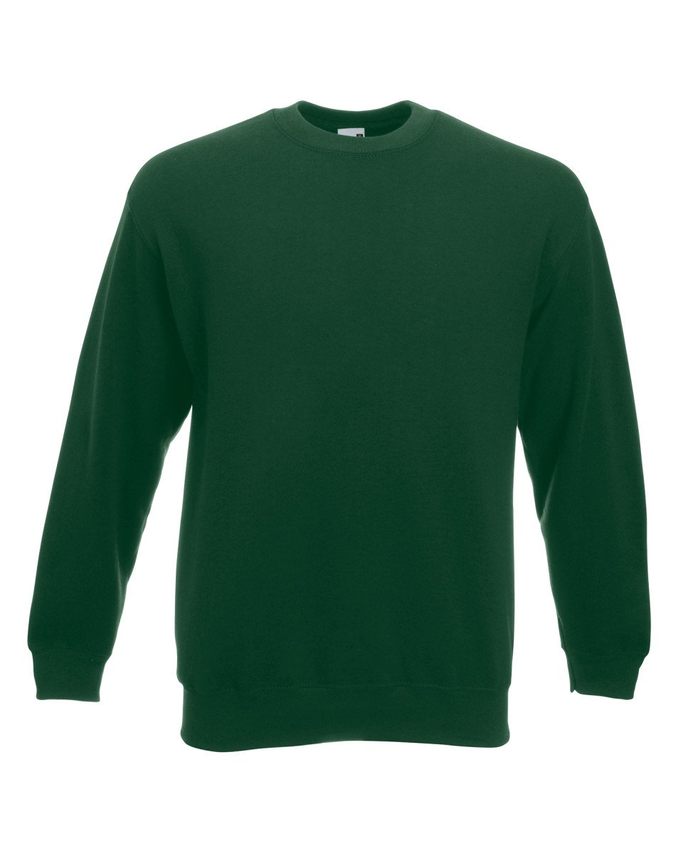 Fruit of the Loom Classic Set-In Sweatshirt SS200 (XXL, Bottle Green)
