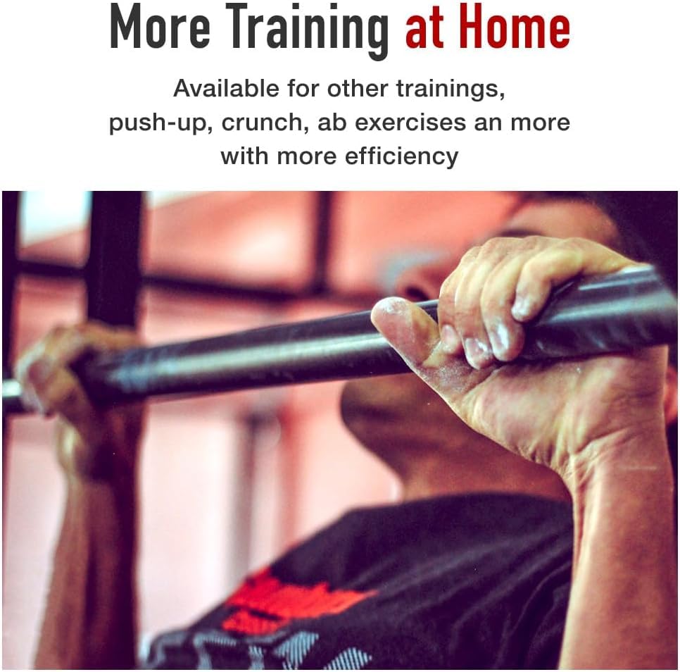 Japard Pull Up Bar for Doorway, Strength Training without Screws, Adjustable Door Frame 27