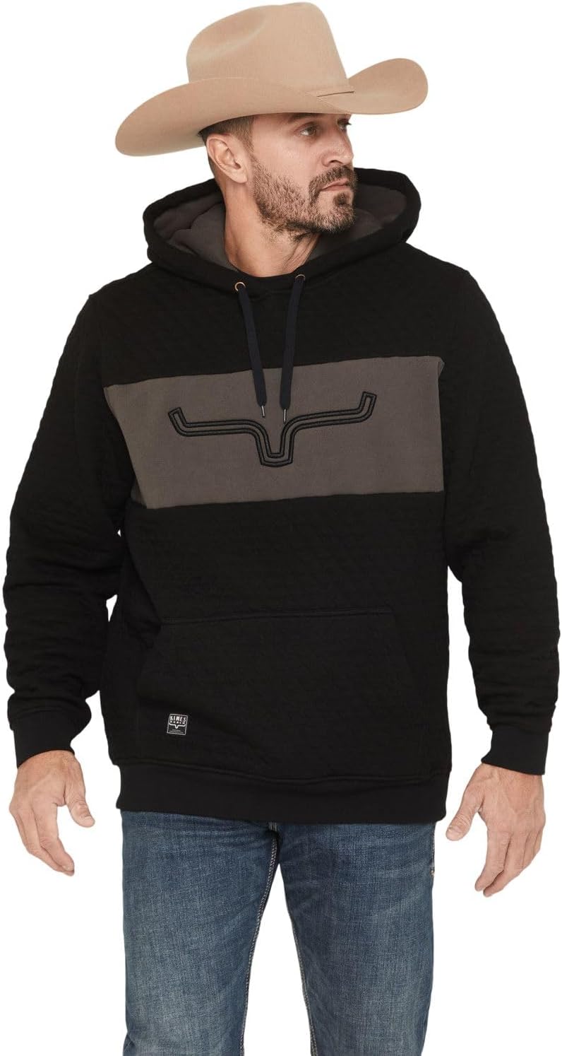Kimes Ranch Men's AF Ripon Black Hoodie