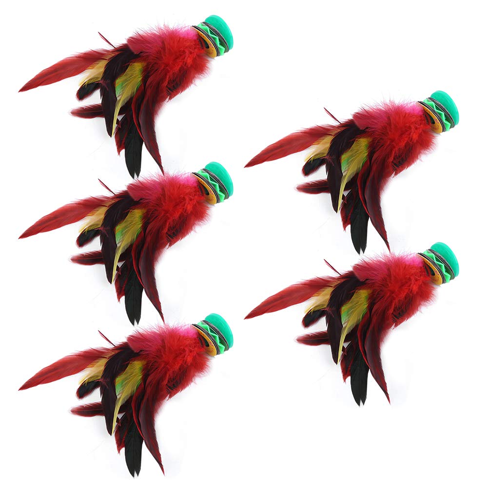 Convenient to Kick Foot Kick Shuttlecock, 5pcs Colorful Feather Shuttlecock Feather Foot Kick Shuttlecock, for Shuttlecock Lovers Beginner (B09NW3GPKZ) Amazon Price History, Amazon Price Tracker