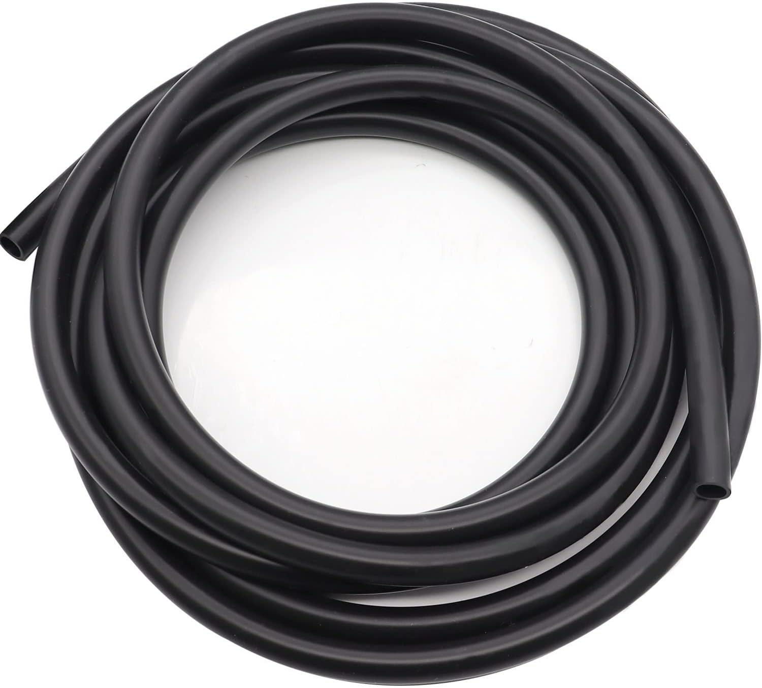 Taiss6.6FT Vacuum Hose Automotive,3/8"(10mm) High Performance 130PSI Vacuum Lines Automotive High Temperature Silicone Vacuum Tube(Black).