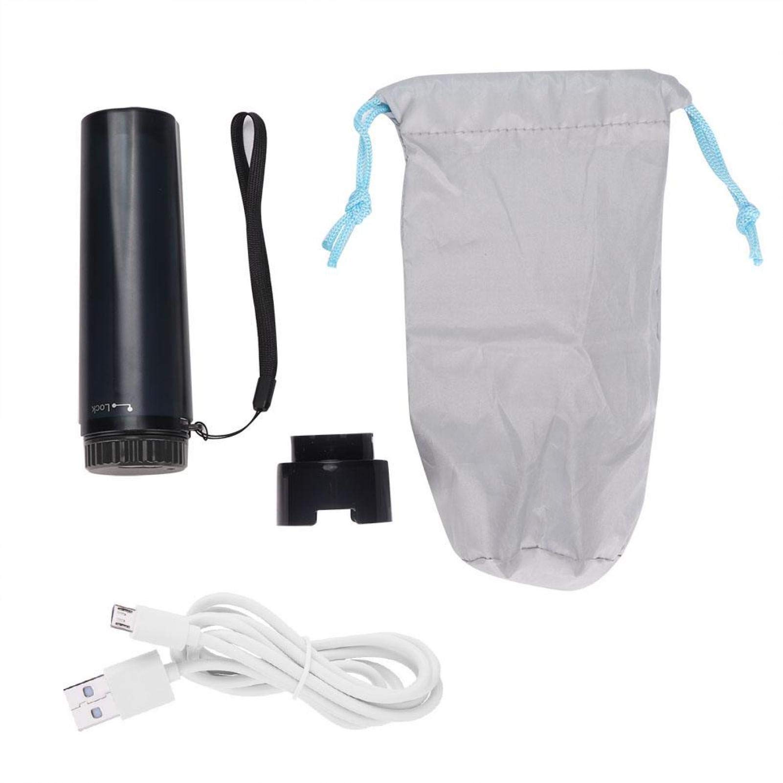 Przenośny silikonowy Bidet Handheld Travel Electric Woman Bidet Sprayer(Black)