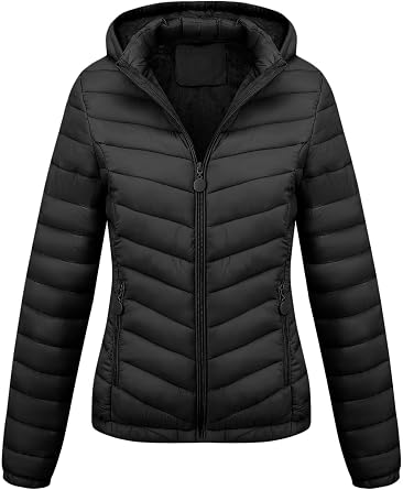 Bellivera Womens Quilted Lightweight Jacket Puffer Coat Women Bubble for Spring and Winter