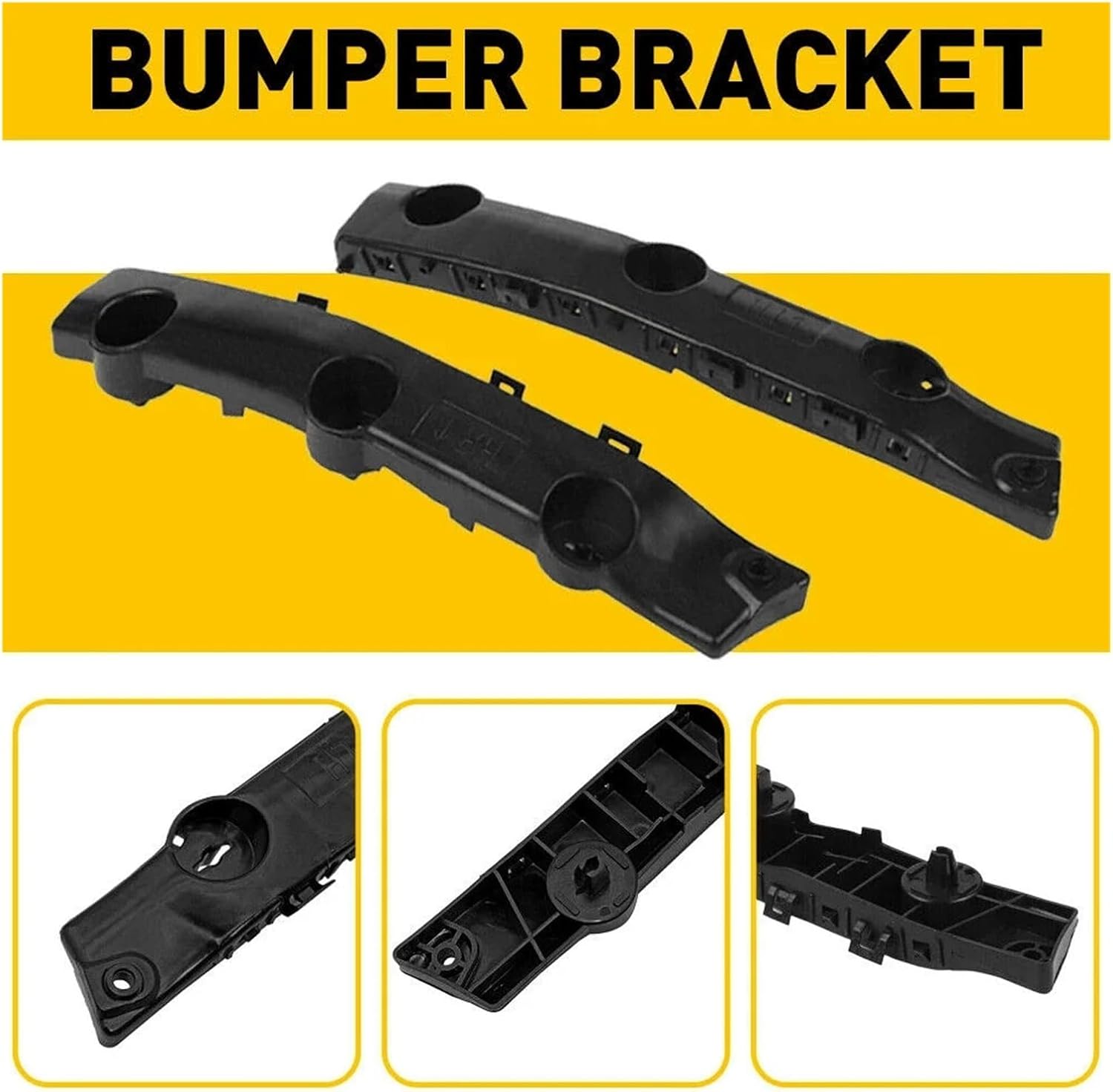2 個の自動フロント運転席 &amp; 助手席側バンパーフェンダーサポートブラケット 62222-4BA1A 62223-4BA1A