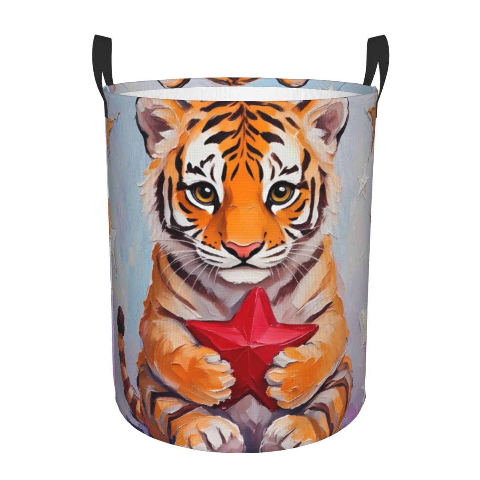 Corbeille A Linge Cœur De Lionceau Laundry Basket 40X50Cm