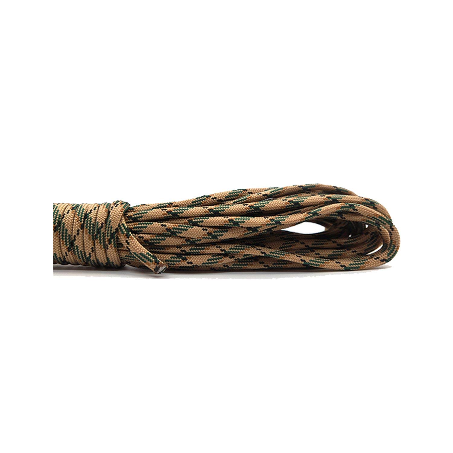 Climbing Rope 208Colors Paracoed 550 Parachute Cord Lanyard Rope Mil Spec Type Iii 7 Strand 5Meters Climbing Camping Survival Equipme