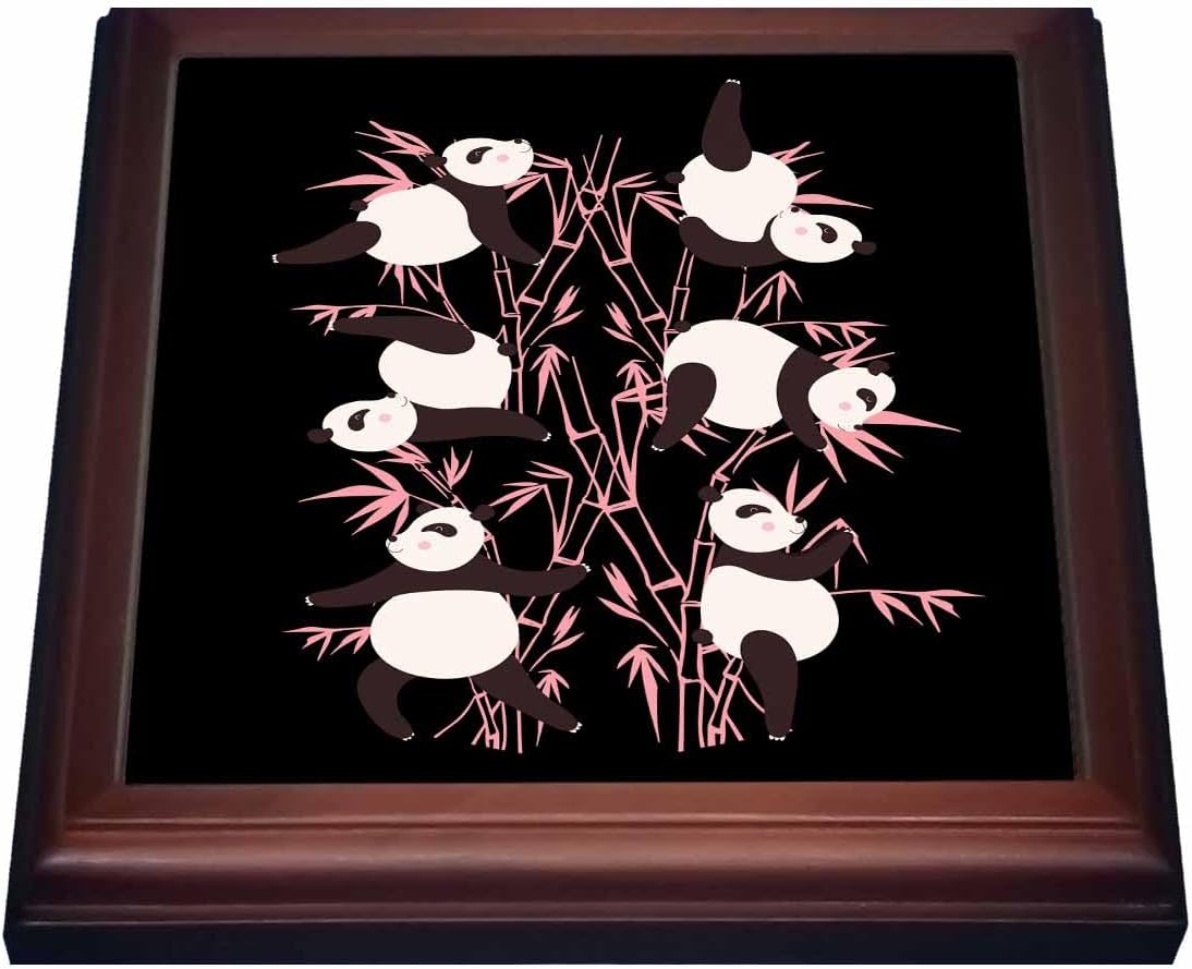 3dRose Trivet with Tile, 8 by 8-Inch, Brown