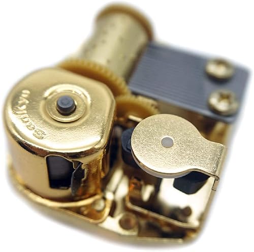 Miniatura 3 de Once upom a December Musical Movement for DIY Music Box Sankyo Wind Up Movimiento musical de 18 notas chapado en oro mecanismo de reloj para caja