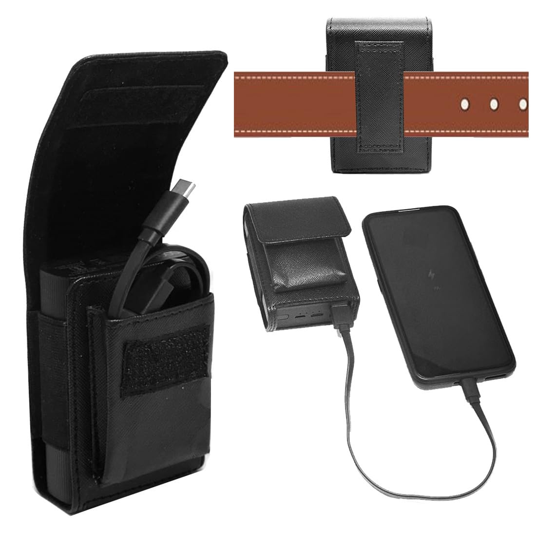 Zaoma Flap Case Cover Pouch Compatible for MI 10000mAh Lithium Ion, Lithium Polymer Power Bank Pocket Pro Case (MIPOCK_MKDES)-image-24