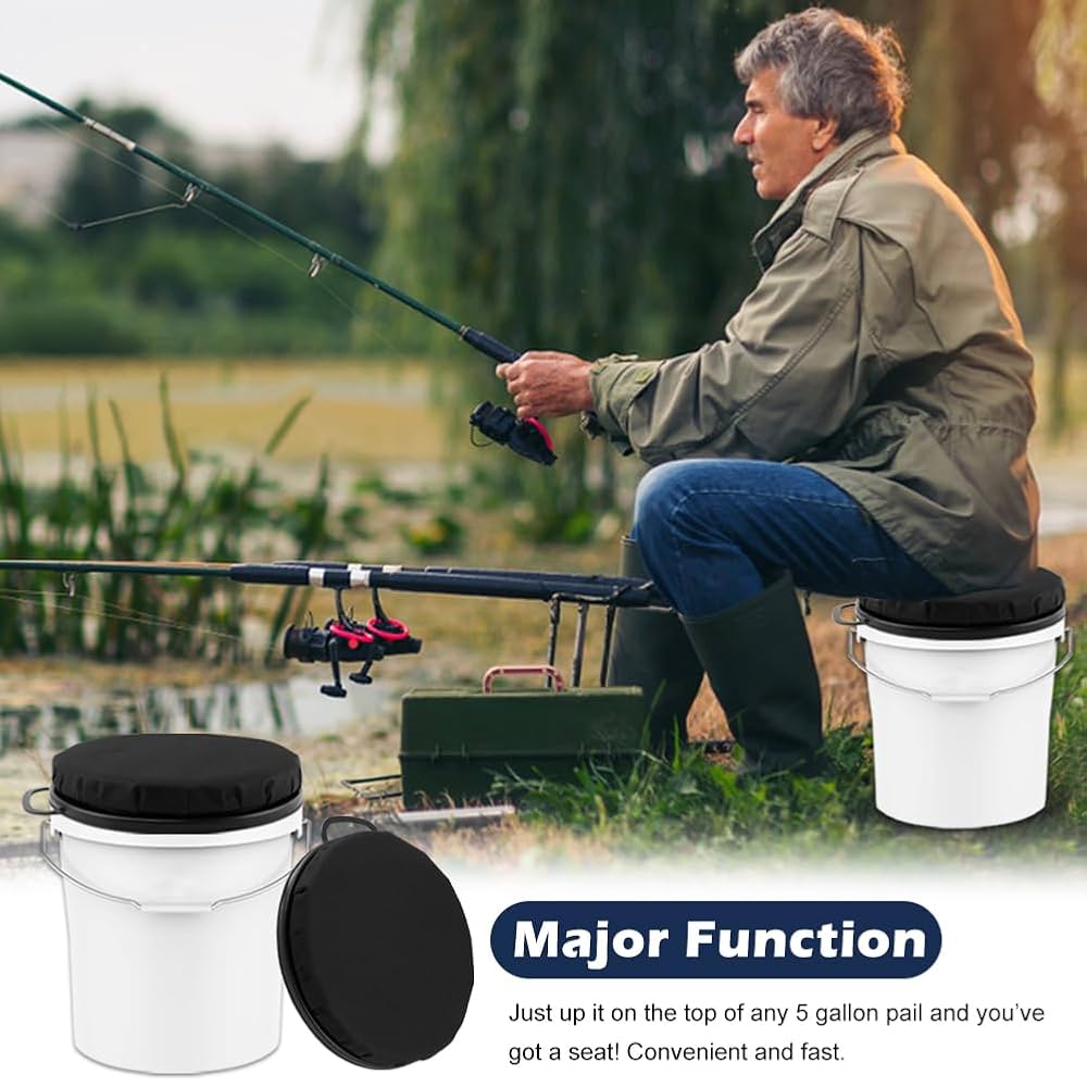 Yeti Bucket GearHill Gallon Bucket Seat, 360 Degree Swivel