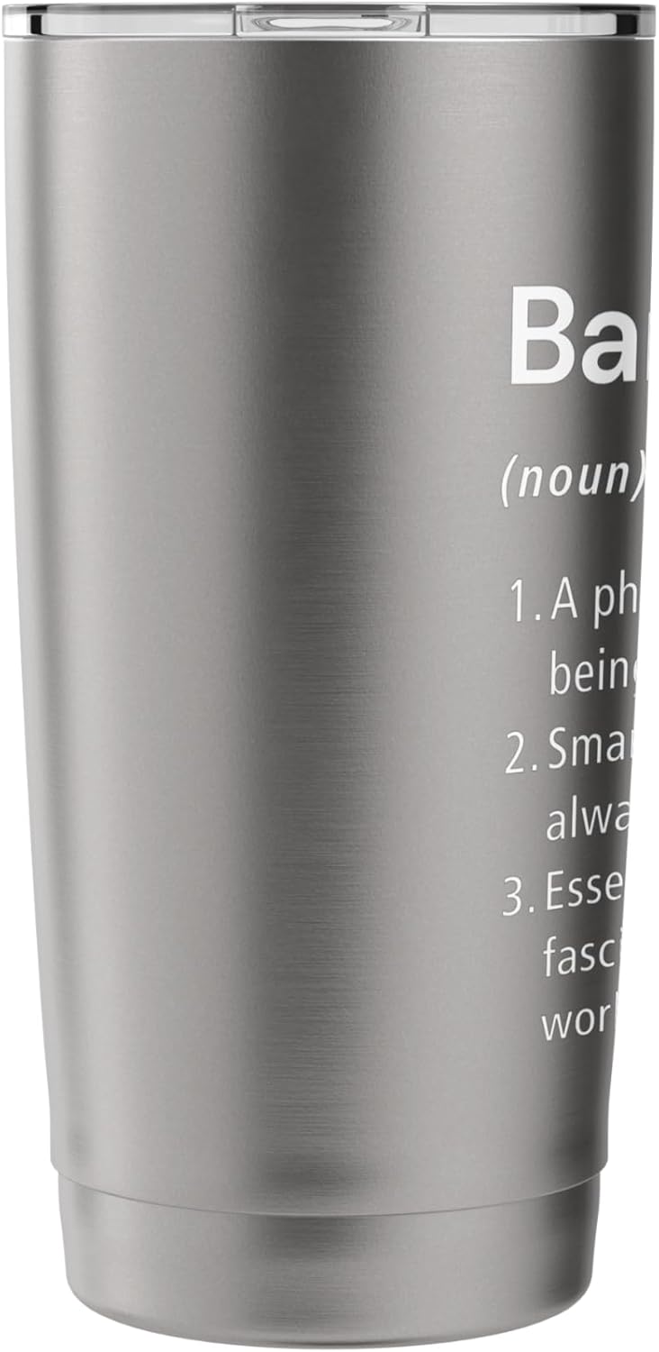 Barry Name Definition Dictionary Stainless Steel Insulated Tumbler - Image 4