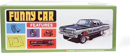 Miniatura 2 de AMT 1965 Chevy Chevelle AWB Time Machine 125 Kit de modelo a escala