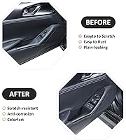 Vista 2 de Decoración de botón elevador de ventana de puerta de automóvil para Mazda MX-5 ND 2015-2023 Interruptor de elevación de ventana, cubierta de panel